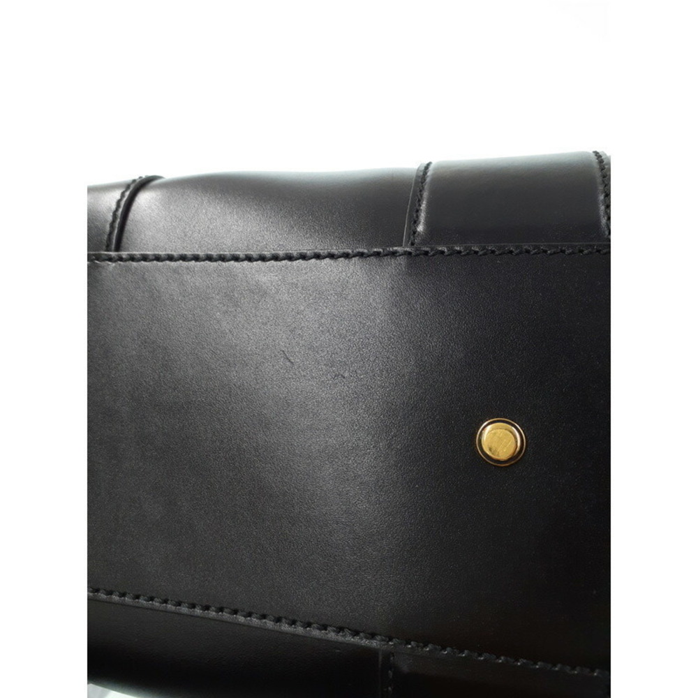 Gucci Lady Buckle Tote Shoulder Bag Black - Picture 6 of 9